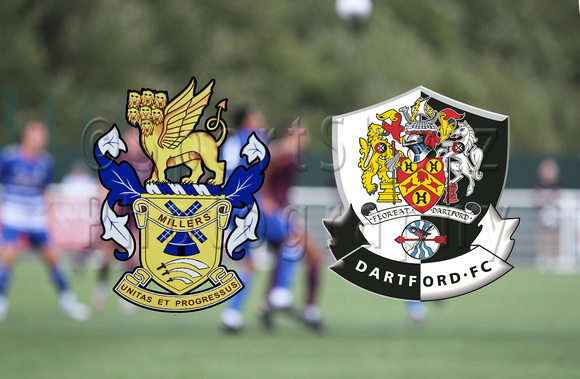 Aveley FC v Dartford FC - Dartford win 0:1 (Harvey Bradbury)