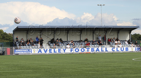 Aveley FC v Dartford FC - Dartford win 0:1 (Harvey Bradbury)