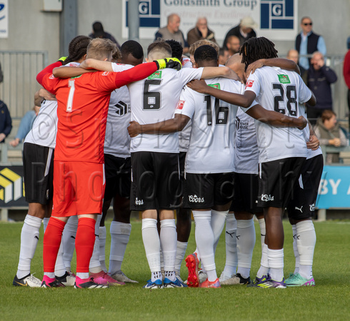 5 October 2024. Dartford 0 Dulwich Hamlet 1 (Luke Wanadio 53') to knock the Darts out of the Isuzu FA Trophy.