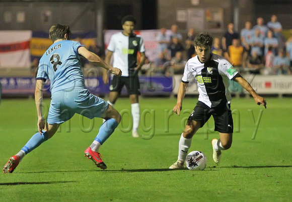 5 September 2023. Dartford lose 1:2 to Slough Town (Baris Altintop 53' for Dartford, George Alexandr 12' and Tyrese Dyce 75' for Slough Town).
