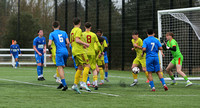 26 February 2025. Dartford Yellows 3, Whitstable Town 7 in the Nationall U19 Alliance Division B match at Princes Park.