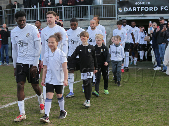 15 March 2025. Dartford 2 (Sam Okoye 27', Samir Carruthers 35' (P)). Hastings 0. Dartford remain #2 in the Isthmian Premier League.