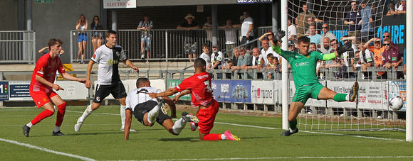 16 September 2023. Dartford knocked out of the FA Cup 2nd Qualifying Round by Welling United 2:3.