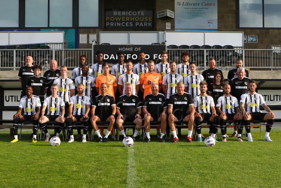 Dartford FC Team and Individual, 1 August 2022
