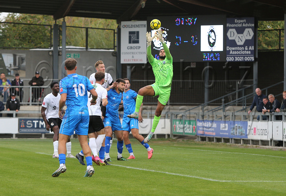 31 August 2024. FA Cup First Qualifying Round - Dartford 6 (Eddie Dsane 42', Ollie Box 45+2', 49', Ben Allen 69', 75', Callum Jones 87'). Marlow FC 2 (Kareem Akinnibi 64'(p), Brandon Curtis 71').