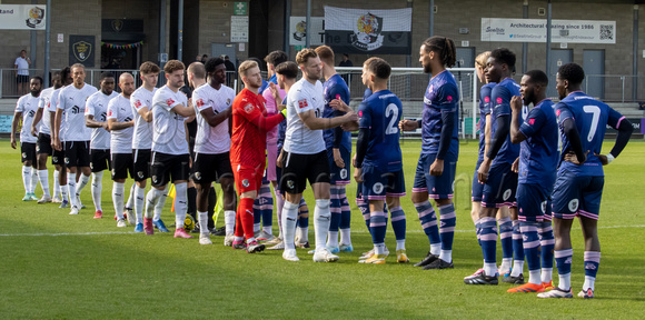 5 October 2024. Dartford 0 Dulwich Hamlet 1 (Luke Wanadio 53') to knock the Darts out of the Isuzu FA Trophy.