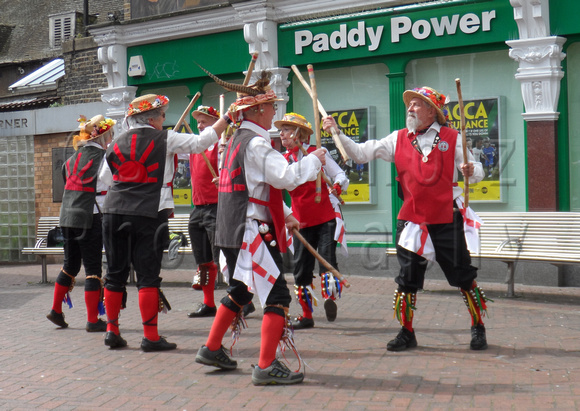 Morris Dancers, traditional English dance and excuse for pub crawl