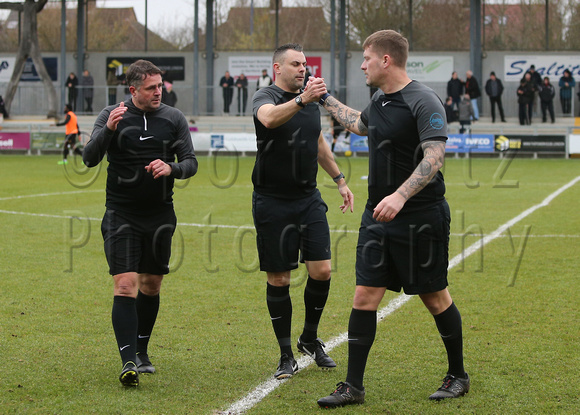 26 December 2024. Boxing Day match Dartford 2 (Olly Box 58', 62') Cray Wanderers 1 (Joshua Williams 29').