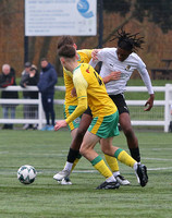 11 December 2024. Dartford Whites 2, Dover Athletic 3 in the National League Academy Cup First Round match at Princes Park.