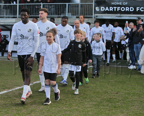 15 March 2025. Dartford 2 (Sam Okoye 27', Samir Carruthers 35' (P)). Hastings 0. Dartford remain #2 in the Isthmian Premier League.