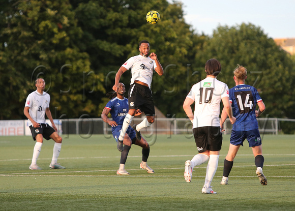 16 July 2024. Ady Pennock's squad play Margate at Hartsdown Park, result 2:2 draw.