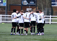 11 December 2024. Dartford Whites 2, Dover Athletic 3 in the National League Academy Cup First Round match at Princes Park.