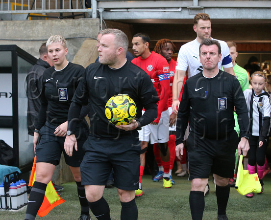 23 November 2024. Dartford  2 (Ollie Box 45+1, George Whitefield 57') v Lewes 0