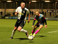 Dartford v Bromley in the Second Round of the Kent Senior Cup. Dartford win 5:1 to progress to the Quarter Final.