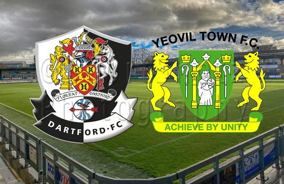 Dartford draw 2:2 with Yeovil Town. (George Alexnder 17', Richard Chin 70').