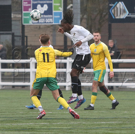 11 December 2024. Dartford Whites 2, Dover Athletic 3 in the National League Academy Cup First Round match at Princes Park.