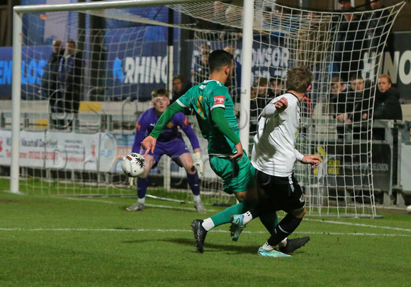 31 January 2024. Dartford v Sevenoaks Town in the Kent Senior Cup. Dartford win 3:2.