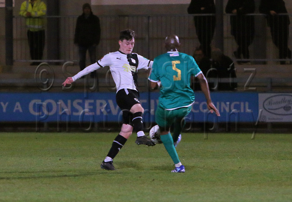 31 January 2024. Dartford v Sevenoaks Town in the Kent Senior Cup. Dartford win 3:2.