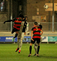 6 February 2024. Dartford v Queens Park Rangers Development in the 2nd Round of the London Senior Cup.
