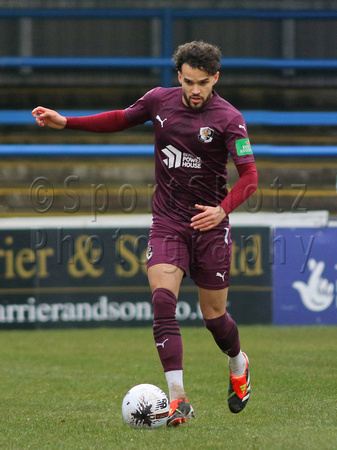 17 February 2024. Dover 1 (Oladipo 75') Dartford 2 (Ollie Box 35', Luke Coulson (P) 83')