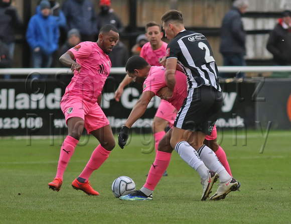 Dartford win 5:3 on penalties after a tough 0:0 draw against Bath City in the Buildbase FA Trophy Second Round Proper at Twerton Park.