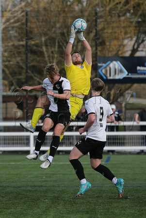 20 March 2024. Dartford 2 Eastleigh 1 in the National League U19 Alliance NLFA South Division match at Princes Park.