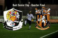 Dartford v Folkestone Invicta - Kent Senior Cup Quarter Final