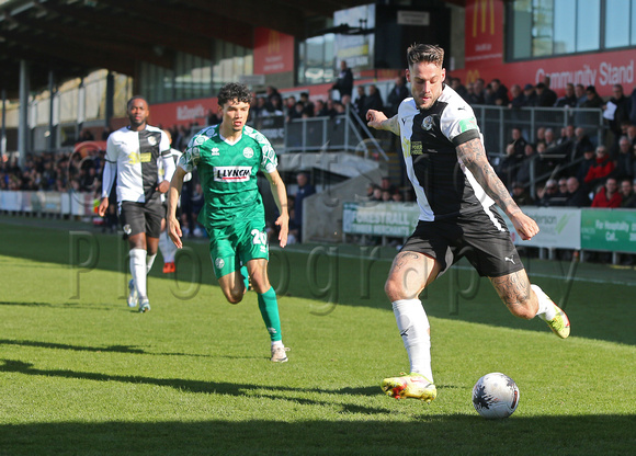 23 March 2024. Dartford 1 (Paul Rooney 52') Hemel Hempstead 1 (Michael Folivi 3'). Points shared.