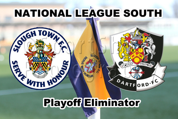 Slough Town v Dartford - National League South Playoff Eliminato