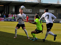 Dartford v Hemel Hempstead Town. 1:1 draw thanks to a 90' goal from Marcus Dinanga.