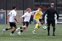 11 December 2024. Dartford Whites 2, Dover Athletic 3 in the National League Academy Cup First Round match at Princes Park.