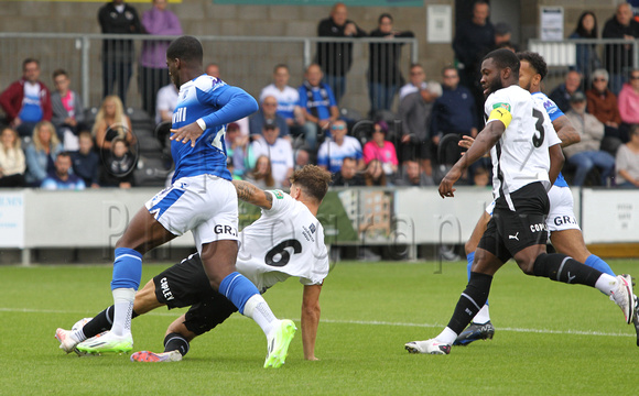 22 July 2023. Pre-season match against Gillingham FC. Gillingham convincing winners, 0:5 on a miserable, wet Saturday afternoon 1pm KO.