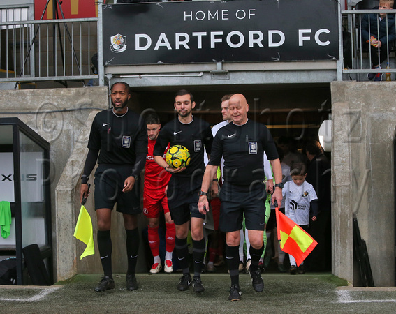 4 January 2025. Dartford 4 (Josh Hill 23', Callum Jones 46', Samir Carruthers 90', Eddie Dsane 90+5') Whitehawk 1 (Joshua Nathndra 70')