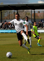 Dartford v Hemel Hempstead Town. 1:1 draw thanks to a 90' goal from Marcus Dinanga.