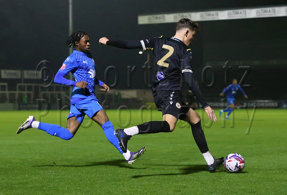 15 October 2024. Bromley 3 (Charlie Paye 9', 13', Emmanuel Deh 37') Dartford 1 (George Whitefield 18') in the Kent Senior Cup