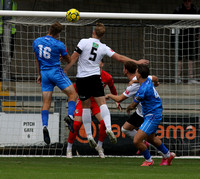 31 August 2024. FA Cup First Qualifying Round - Dartford 6 (Eddie Dsane 42', Ollie Box 45+2', 49', Ben Allen 69', 75', Callum Jones 87'). Marlow FC 2 (Kareem Akinnibi 64'(p), Brandon Curtis 71').