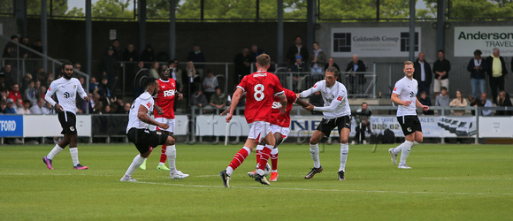 6 July 2024. Ady Pennock's new squad takes shape playing in the first pre-season match against Charlton Athletic.