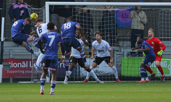 5 October 2024. Dartford 0 Dulwich Hamlet 1 (Luke Wanadio 53') to knock the Darts out of the Isuzu FA Trophy.