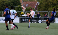 16 July 2024. Ady Pennock's squad play Margate at Hartsdown Park, result 2:2 draw.