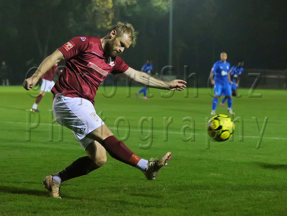 5 November 2024. Potters Bar Town 1 (Adams 70') Dartford 1 (Samir Carruthers 62' (P)) on a chillym, misty evening where the only fireworks were being let off in the sky.