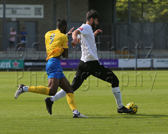 17 August 2024. Dartford hosted Canvey Island and win 2;0 (Sam Odaudu 62', Tyler Christian-Law 82') for the first home win of the season.