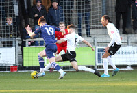 14 December 2024. Dartford 2 (Callum Jones 22', Olly Box 73') Dulwich Hamlet 2 (Luke Wanadio 45+3, Ralfi Hand 62')