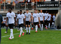 13 August 2024. Dartford hosted Potters Bar Town and lost to a 0:1 (Stephen Crawley 36') after a feisty 90+6.