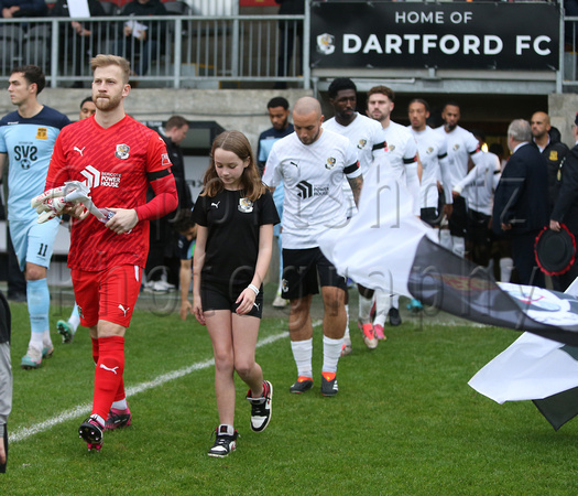 9 November 2024. Dartford  2 (Samir Carruthers 34', George Whitefield 78') v Cheshunt 1 (Tommy Wood 62').