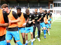 7 September 2024. Dover Athletic 5 (Soares-Junior 25', 82', Wilkinson 27', 50', Baptiste 43') Dartford 1 (Jeremiah Pinder 56').