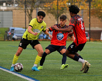 13 November 2024. Dartford Reds 6 Dorking 1 in the National League U19 Alliance Division E match at Princes Park.