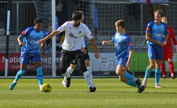 14 September 2024. FA Cup Second Qualifying Round - Dartford 2 (Callum Jones 6', Eddie Dsane 41') Leatherhead 0.