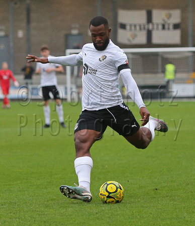 9 November 2024. Dartford  2 (Samir Carruthers 34', George Whitefield 78') v Cheshunt 1 (Tommy Wood 62').