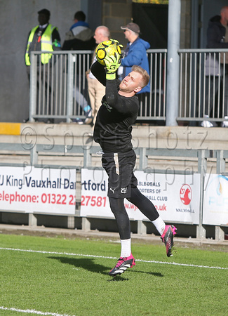 18 October 2024. Dartford 2 (Olly Box 55', Ade Yusuff 66') Wingate & Finchley 3 (Andronicos Georgiou 3, 18', Benedict Frempah 21').