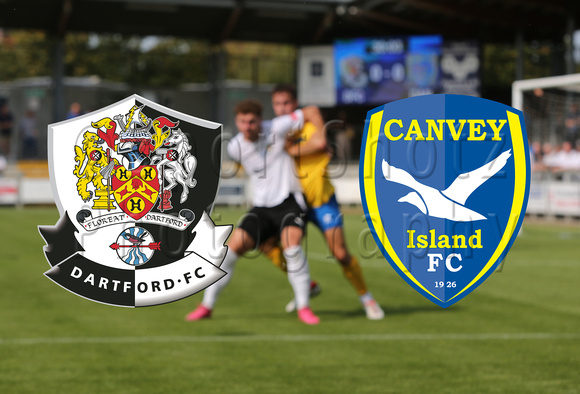 17 August 2024. Dartford hosted Canvey Island and win 2;0 (Sam Odaudu 62', Tyler Christian-Law 82') for the first home win of the season.